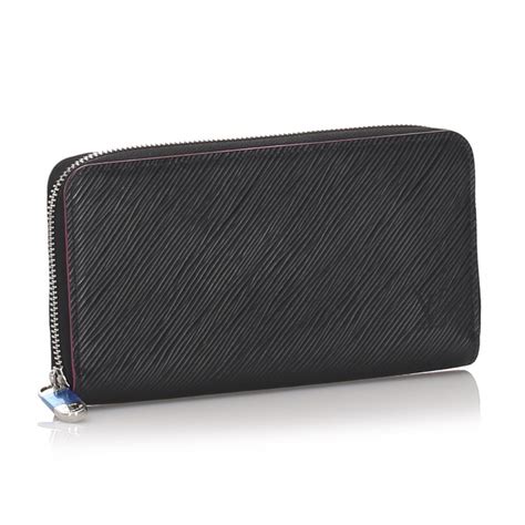 louis vuitton black epi wallet|Louis Vuitton zippy wallet.